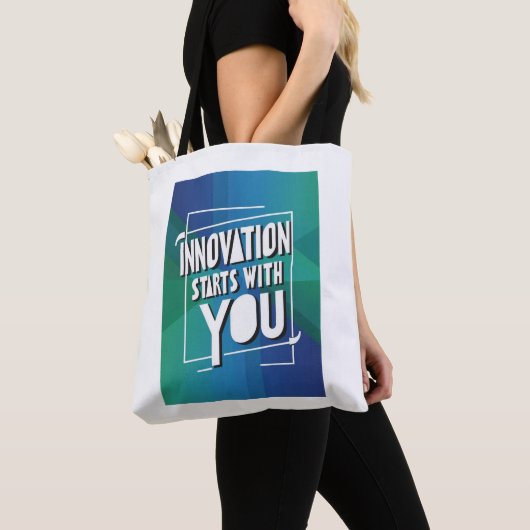 Tote Bag L'innovation commence avec vous (De près)