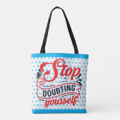 Tote Bag L'inspiration, arrêtez de douter (Dos)