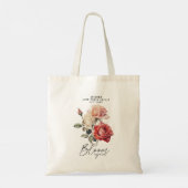 Tote Bag L'inspiration de la floraison rose à nouveau (Dos)