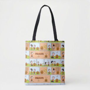 Tote Bag Linus & Lucy   Chanter Jack-O-Lantern