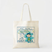 Tote Bag Linus & Lucy "Je ne hurlais pas..." (Devant)
