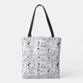Tote Bag Linus raconte Lucy Elle est Crabby (Dos)