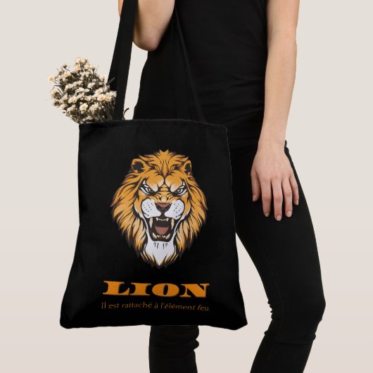 Tote Bag Lion (De près)