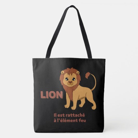 Tote Bag Lion (Devant)