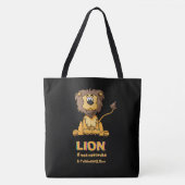 Tote Bag Lion (Voorkant)