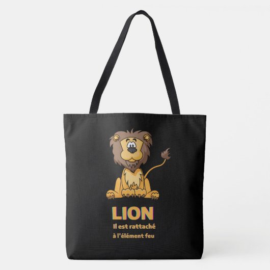 Tote Bag Lion (Devant)