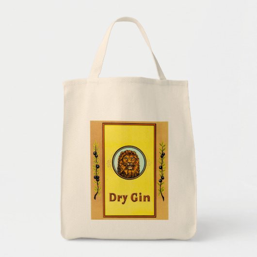 Tote Bag Lion à grains secs (Devant)