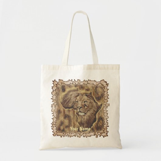 Tote Bag Lion Afrique (Devant)
