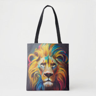 Tote Bag Lion Animal Discovery Aventure Nature Planète