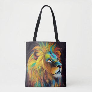 Tote Bag Lion Animal Discovery Aventure Nature Planète