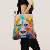 Tote Bag Lion Animal Discovery Aventure Nature Planète (De près)