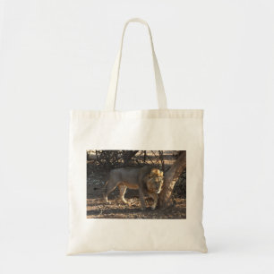 Tote Bag Lion Avec Une Épaule Inclinante, Zambie
