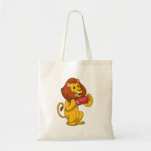 Tote Bag Lion avec viande