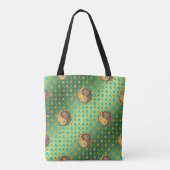 Tote Bag Lion & Chien de Terre (Dos)