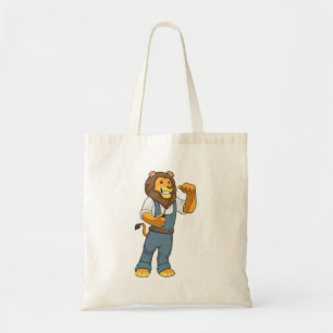 Tote Bag Lion comme tournevis de Handyman