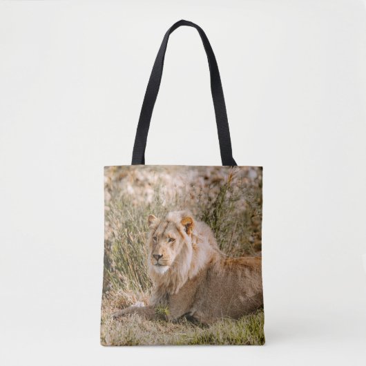 TOTE BAG LION EN GRAS (Devant)