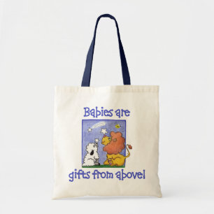 Tote Bag Lion et agneau attrapent des étoiles tombantes