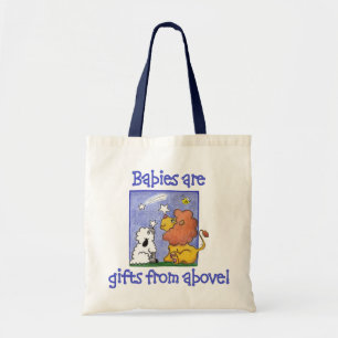 Tote Bag Lion et agneau attrapent des étoiles tombantes