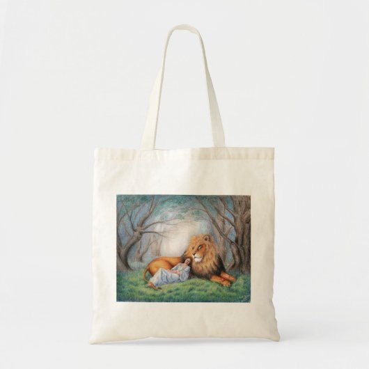 Tote Bag Lion et moi (Devant)