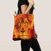 Tote Bag Lion flamand de Juda (De près)