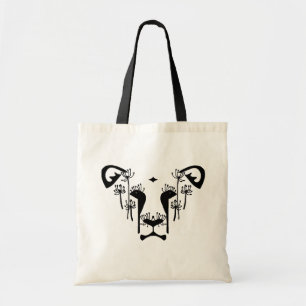 Tote Bag Lion Fourre-tout naturel de Dandi