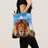 Tote Bag Lion le roi de la forêt (De près)