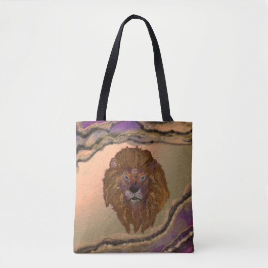 Tote Bag Lion mystique (Devant)