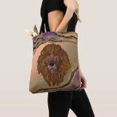 Tote Bag Lion mystique (De près)