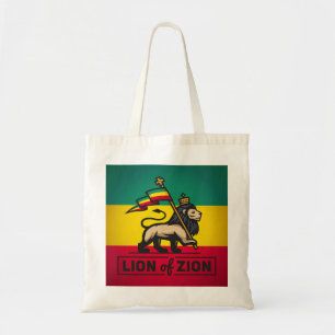 Tote Bag Lion of Zion - Haile Selassie - Rastafari Tote