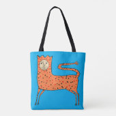 Tote Bag Lion primitif anglais du 18e siècle (Dos)