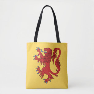 Tote Bag Lion Rampant Gules