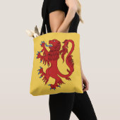 Tote Bag Lion Rampant Gules (De près)
