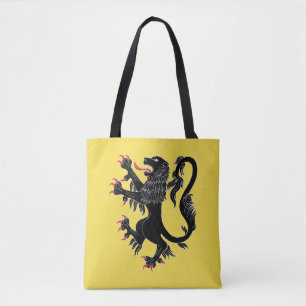 Tote Bag Lion Rampant Sable