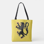 Tote Bag Lion Rampant Sable (Dos)