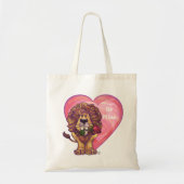 Tote Bag Lion Saint Valentin (Devant)