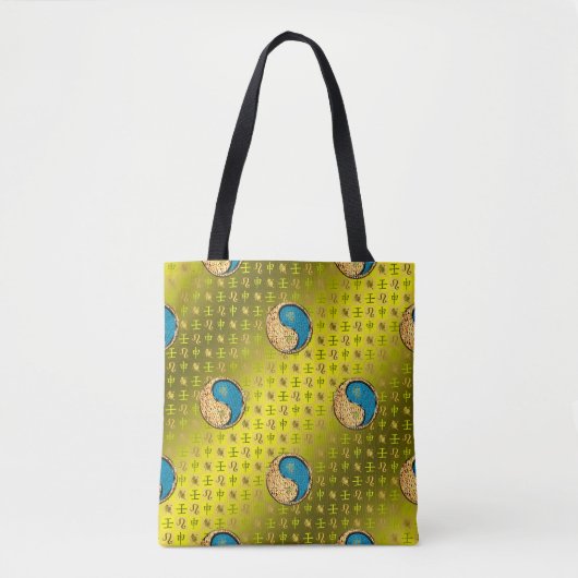 Tote Bag Lion & Singe d'eau (Devant)