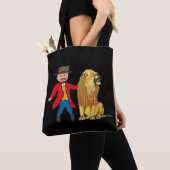 Tote Bag Lion Taming (De près)