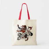Tote Bag Lion Tartan MacLachlan (Devant)