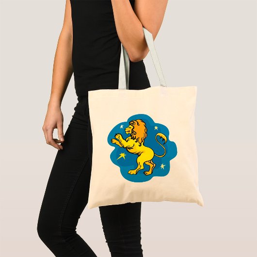 Tote Bag Lion Zodiac