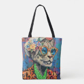 Tote Bag Lioness Iris apfel (Dos)