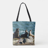 Tote Bag Lions de la mer de San Diego (Dos)