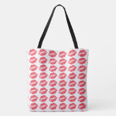 Tote Bag Lipstick embrasse Fourre-tout (Dos)