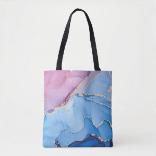 Tote Bag Liquide de teintes translucides : Encre d'alcool A