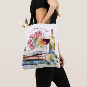 Tote Bag Lire entre les vins