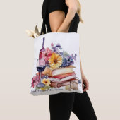 Tote Bag Lire entre les vins (De près)