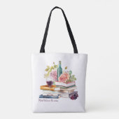 Tote Bag Lire entre les vins (Dos)
