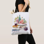 Tote Bag Lire entre les vins (De près)