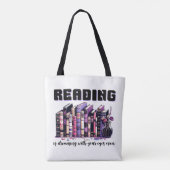Tote Bag Lire est rêver les yeux ouverts (Dos)
