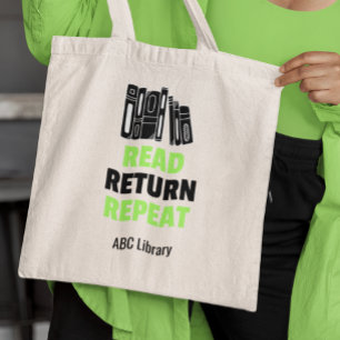 Tote Bag Lire le retour Répéter les amoureux du livre de bi