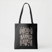 Tote Bag Lire les livres interdits (Devant)